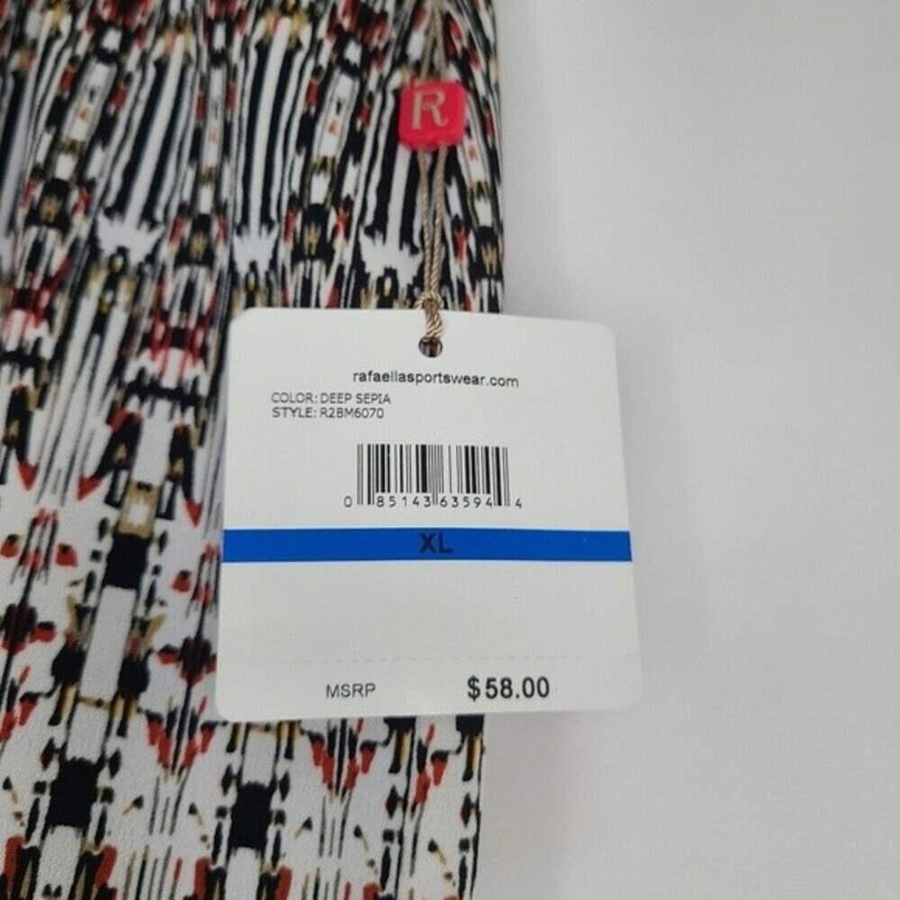 Rafaella Womens NWT Tribal Gradient Texture Printed Skirt Size XL - Picture 10 of 10